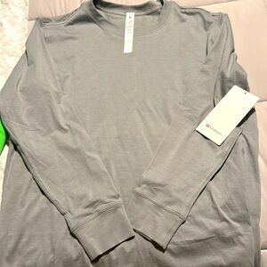 NWT Lululemon All Yours LS Tee Rhino Gray size 8